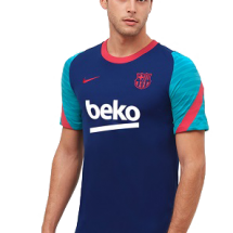 Nike fc barcelona trainingshirt sr (CW1611-456)